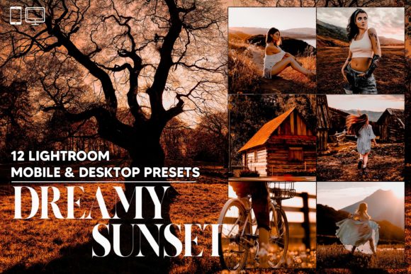 Download 12 Dreamy Sunset Lightroom Presets - Premium Resources
