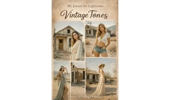 Download Vintage Tones LUTs Pack in PSD - Vintage Collection